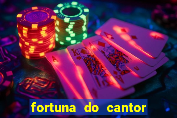 fortuna do cantor sorocaba 2023